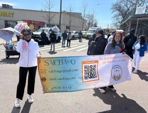 SAICBA-Q Marches in Holi/Phagwah Parade