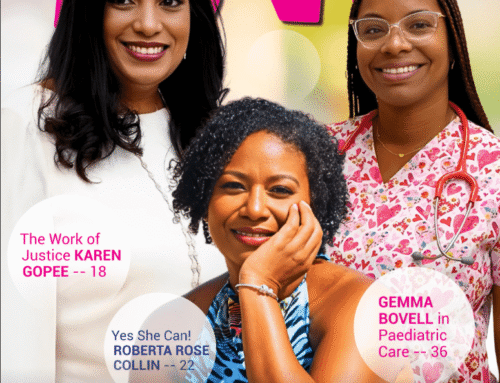 SAICBA-Q Co-Founder Hon. Karen Gopee Featured in ADVO Magazine