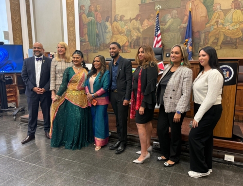 SAICBA-Q Co-Founder Hon. Gopee Panels Indian Arrival Day Event
