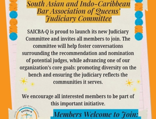 SAICBA-Q Launches Judiciary Committee